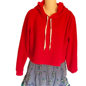 SWS ACTIVE Crop Top Sweatshirt Hoodie